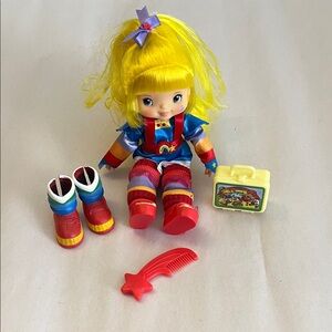 Rainbow Brite Yellow-Haired Doll with Accessories